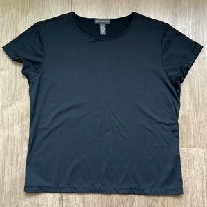 Banana Republic Women’s Black Short Sleeve Top Size Large